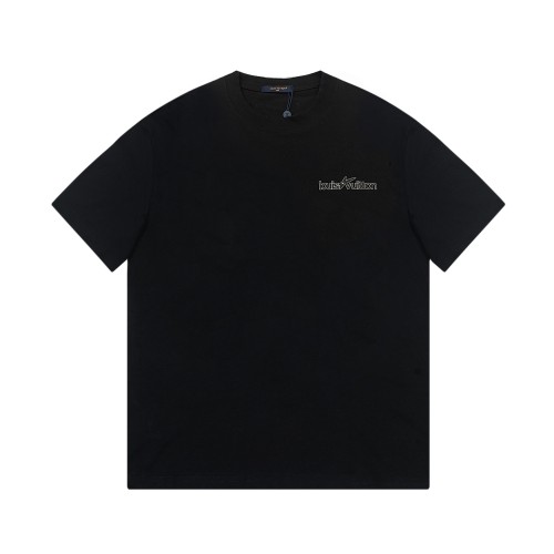 Louis Vuitton Luxury Brand Men Womens Short Sleeve T-Shirt   