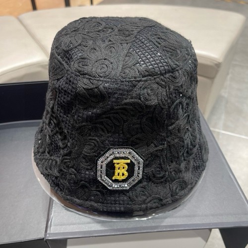 Burberry Womens Cap Bucket Hat Luxury Brand with Original Box  