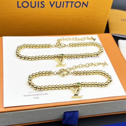 Louis Vuitton Luxury Men Womens Bracelet Nano Beads Bracelet M00731