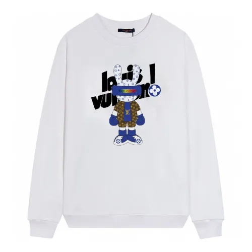 Louis Vuitton Womens Mens Long Sleeve Sweatshirt Luxury Brand Mens Hoodie   