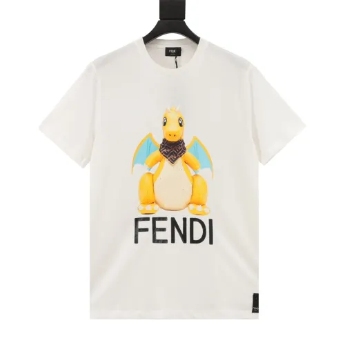 Fendi Luxury Brand Women Mens Short Sleeve T-Shirt   