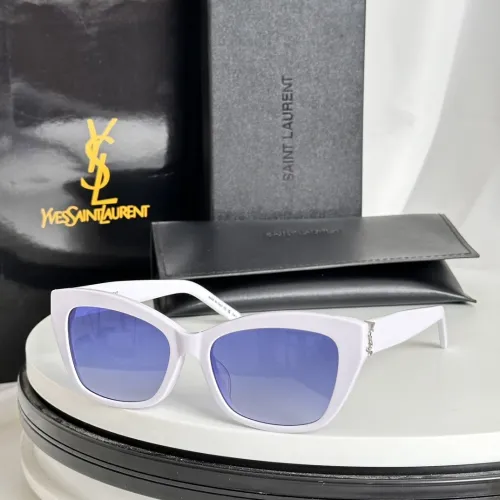 Saint Laurent YSL Sunglasses Luxury Brand Womens Sunglasses with Original Box  SL M117