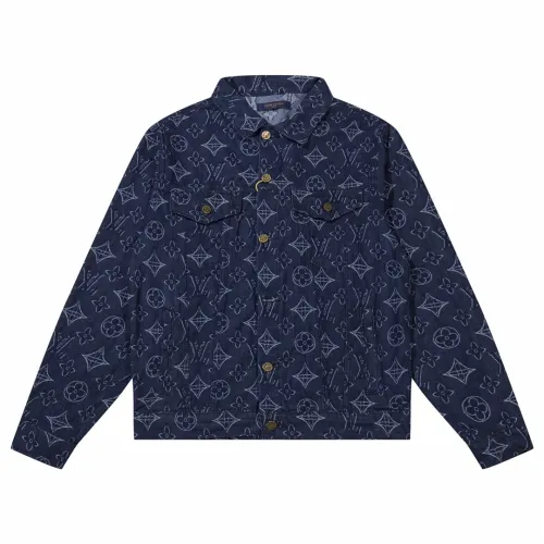 Louis Vuitton Men Womens Jackets Denim Coat Luxury Brand Mens Jackets Top Quality   