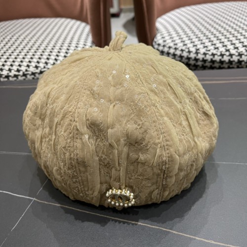 Chanel Womens Hats Luxury Brand Beret Hat with Original Box  
