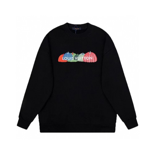Louis Vuitton Womens Mens Long Sleeve Sweatshirt Luxury Brand Mens Hoodie   
