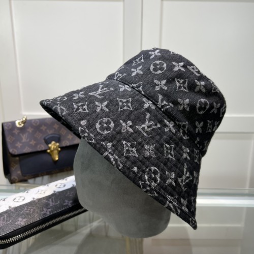 Louis Vuitton Womens Mens Cap Bucket Hat Luxury Brand with Original Box  