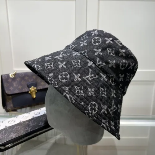 Louis Vuitton Womens Mens Cap Bucket Hat Luxury Brand with Original Box  