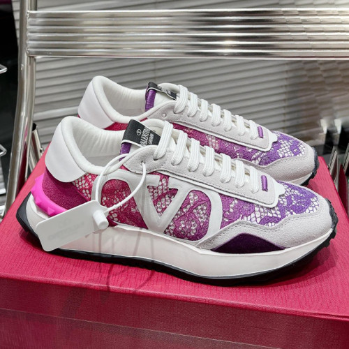 Valentino Womens Shoes Sneakers Leather Luxury Brand Women Rockstud Untitled Shoes with Original Box Whatsapp 