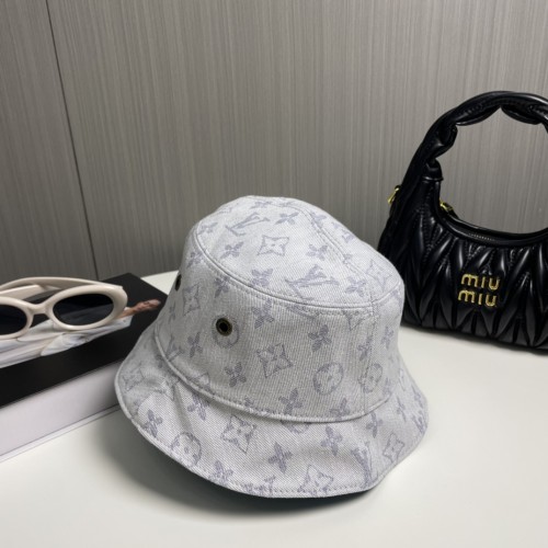 Louis Vuitton Womens Mens Cap Bucket Hat Luxury Brand with Original Box  