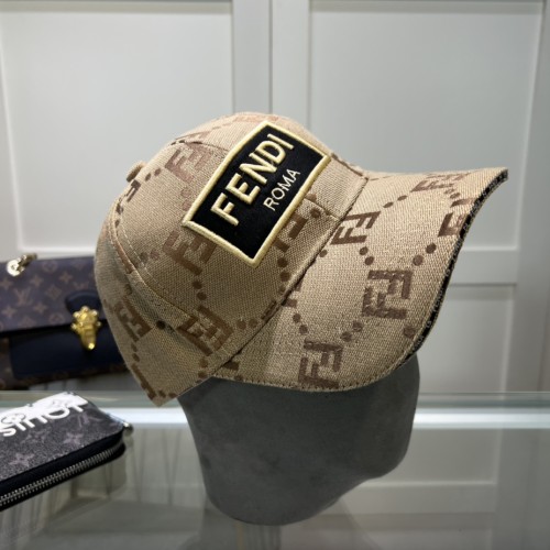 Fendi Men Womens Baseball Hat Luxury Brand Design Fendi Cap with Original Box  