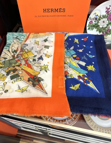 Hermes Scarves Womens Fashion Scarf Shawl 049