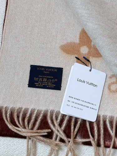 Louis Vuitton Scarves Men Womens Fashion Scarf Reykjavik Gradient Scarf with Original Box   
