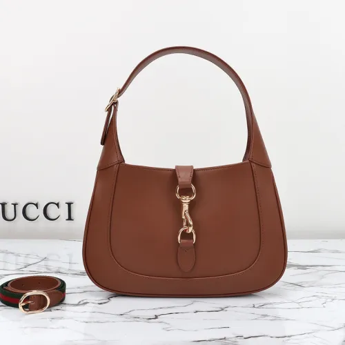 Gucci Womens Bags Handbags Shoulder Messenger Bags Luxury Brand GUCCI JACKIE SMALL SHOULDER BAG with Original Box  