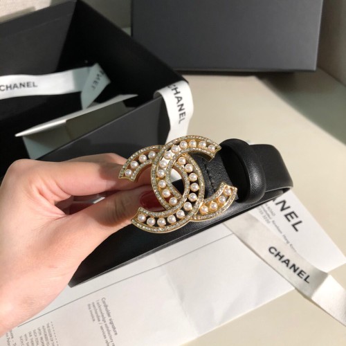 Chanel Womens Belt Luxury Brand Design Fashion Type with Original Box