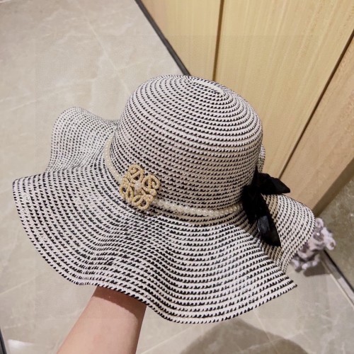 Loewe Womens Straw Hat Luxury Brand Design Loewe Hats with Original Box  