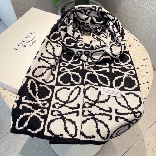 Loewe Scarves Men Womens Fashion Scarf 088