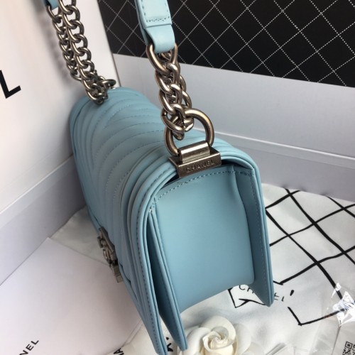 Chanel Womens Bags Crossbody Bag Luxury Brand Le Boy Chanel Handbag with Original Box