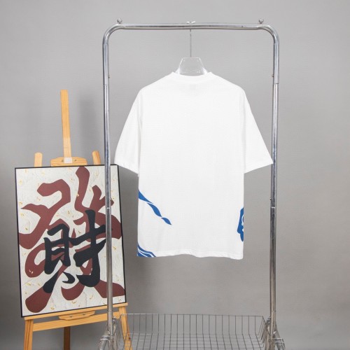 Burberry Luxury Brand Women Mens Short Sleeve T-Shirt EKD Cotton T-shirt 80897431   