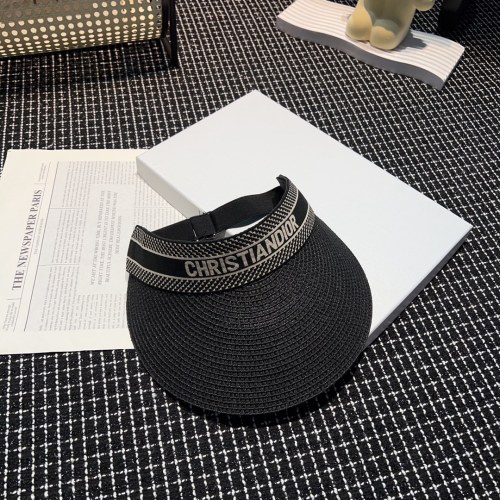 Dior Womens Visor Hat Luxury Brand Design Dior Cap with Original Box  