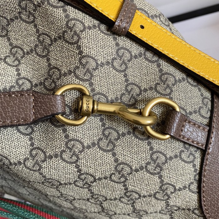 Gucci Womens Mens Bags Backpacks Luxury Brand GG Neo Vintage GG Supreme backpack with Original Box ‎473875 K9RHT 8856
