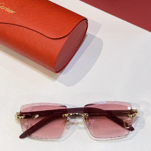 Cartier Sunglasses Luxury Brand Men Womens Sunglasses with Original Box  CT0013