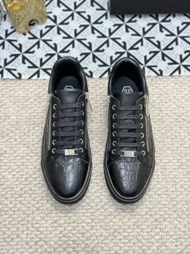 Philipp Plein Men Shoes Sneakers Low Top Sneaker Fashion Design Luxury Brand Trainer Predator TM with Original Box Whatsapp 