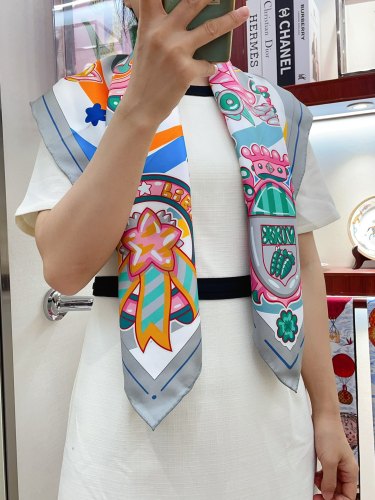 Hermes Scarves Womens Fashion Scarf Shawl 057