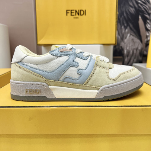 Fendi Mens Shoes Fashion Sneakers Luxury Brand Casual Fendi Trainer Sneakers Match Basse Shoes for Men with Original Box