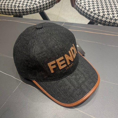 Fendi Men Womens Baseball Hat Luxury Brand Design Fendi Cap with Original Box  