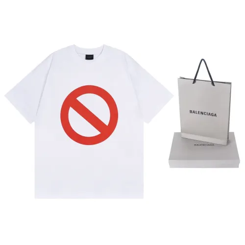 Balenciaga Luxury Brand Women Mens Short Sleeve T-Shirt   