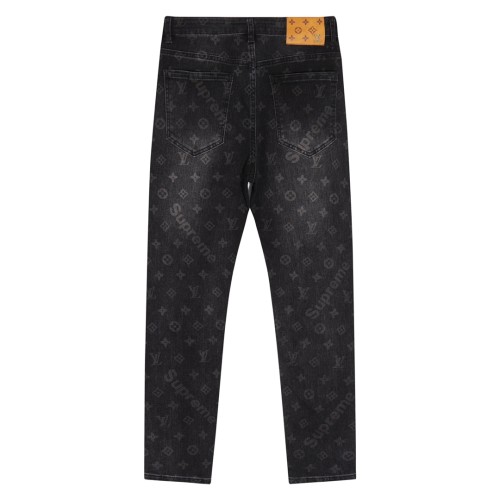 Louis Vuitton Luxury Brand Women Mens Pant Jeans   