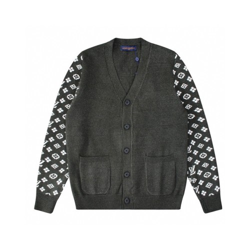 Louis Vuitton Men Womens Sweater Knitwear Luxury Brand Mens Knit Cardigan Top Quality   