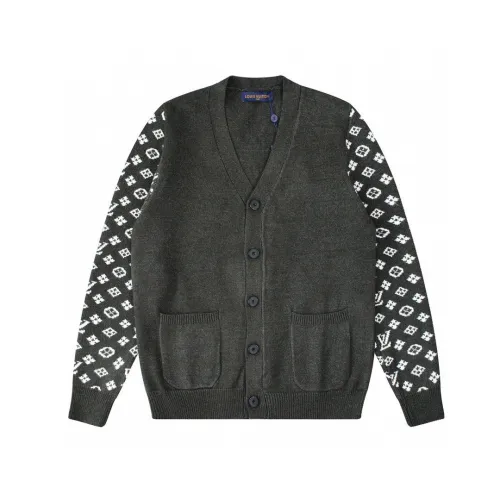 Louis Vuitton Men Womens Sweater Knitwear Luxury Brand Mens Knit Cardigan Top Quality   