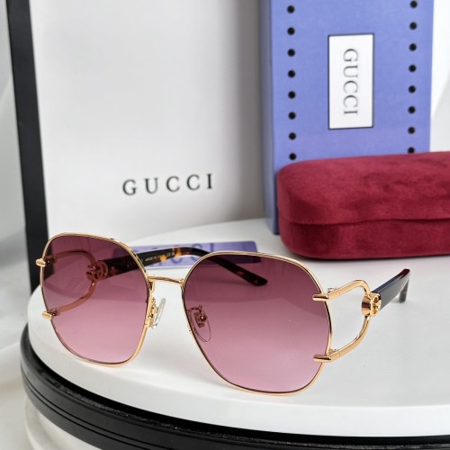 Gucci Sunglasses Luxury Brand Men Womens Sunglasses with Original Box  GG1563S