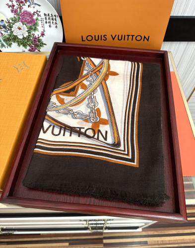 Louis Vuitton Scarves Womens Fashion Scarf with Original Box   
