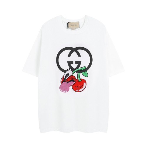 Gucci Luxury Brand Women Mens Short Sleeve T-Shirt   