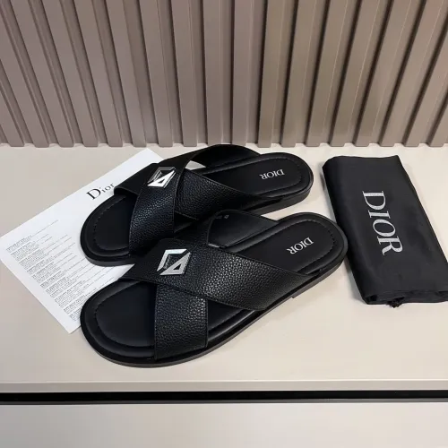 Dior Men Shoes Sandals Luxury Brand Fashion DIOR AQUA SANDAL Black Dior Oblique Jacquard with Original Box 3SA135ZSA_H969 Whatsapp 
