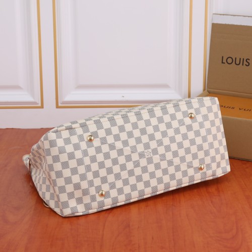 Louis Vuitton Womens Bags Handbags Luxury Fashion Marine Rouge Monogram Empreinte Leather Monogram ARTSY MM M43237  