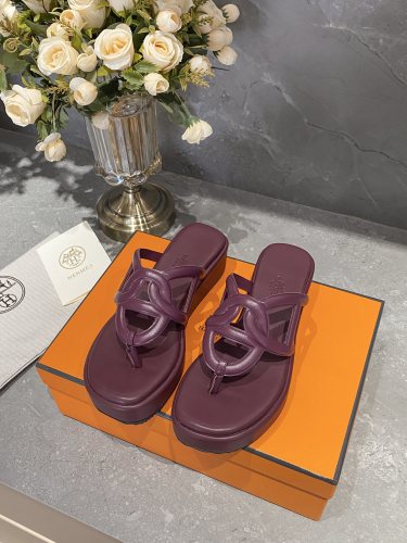 Hermes Womens Shoes Extra Slippers Casual Fashion Slipper Luxury Brand with Original Box