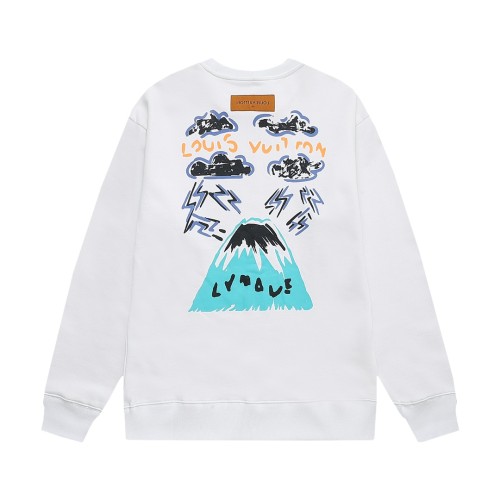 Louis Vuitton Womens Mens Long Sleeve Sweatshirt Luxury Brand Mens Sweatshirts   