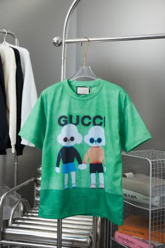 Gucci Luxury Brand Women Mens Short Sleeve T-Shirt   