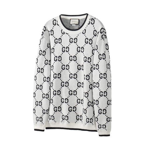 Gucci Men Womens Knit Sweater Luxury Brand Womens Knitwear Top Quality   