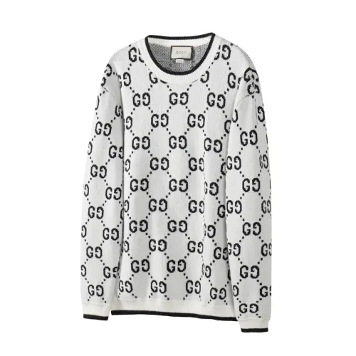 Gucci Men Womens Knit Sweater Luxury Brand Womens Knitwear Top Quality   
