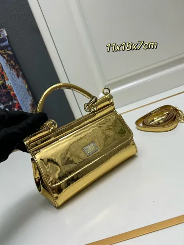 Dolce&Gabbana Womens Bags Shoulder Bag in quilted nappa leather Luxury Brand with Original Box  
