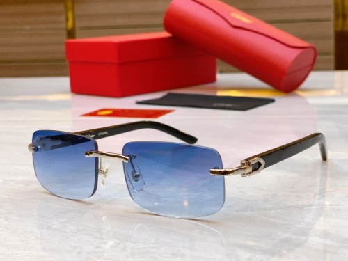 Cartier Sunglasses Luxury Brand Men Womens Sunglasses with Original Box  CT0046S