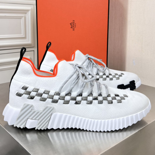 Hermes Mens Casual Shoes Fashion Sneakers Luxury Brand with Original Box