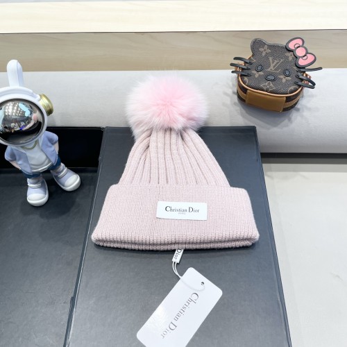 Dior Womens Knit Hat Luxury Brand Design Dior Cap with Original Box  