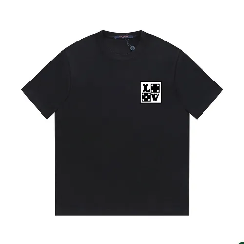 Louis Vuitton Luxury Brand Men Womens Short Sleeve T-Shirt   