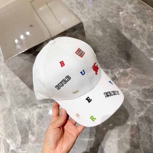Burberry Womens Mens Cap Baseball Hat Luxury Brand with Original Box  