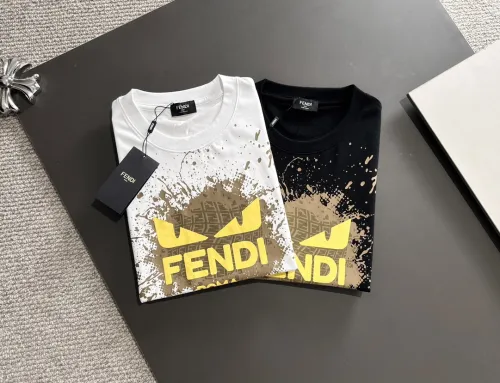 Fendi Luxury Brand Women Mens Short Sleeve T-Shirt   